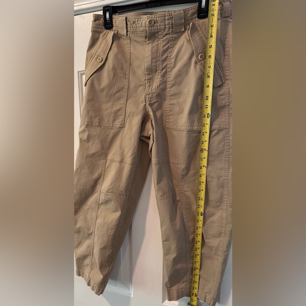 Banana Republic Women’s Khaki High-Rise Utility Pants Size 8 – - Picture 7 of 7
